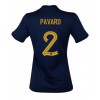 Damen Fußballbekleidung Frankreich Benjamin Pavard #2 Heimtrikot WM 2022 Kurzarm
